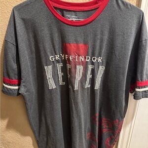 COPY - Universal Gray and Red Short Sleeve Tee